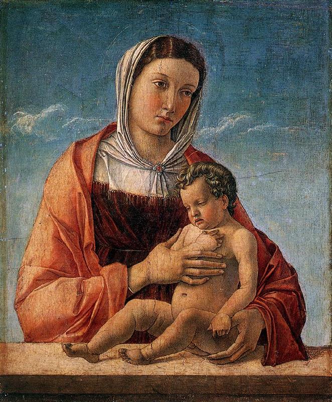 BELLINI, Giovanni Madonna with the Child